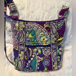 VERA BRADLEY GUC PAISLEY MULTI COLOR CROSSBODY
